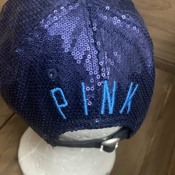 Los Angeles Chargers Women's Victoria's Secret PINK® Bling Sequin Dazzle cap - Picture 5 of 12